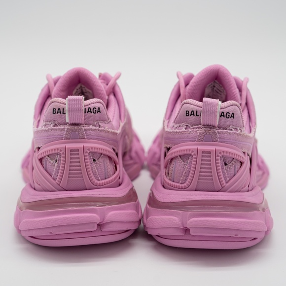 size 37 EU / 7 US Balenciaga Track 2 Sneakers Pink Open - Picture 5 of 14